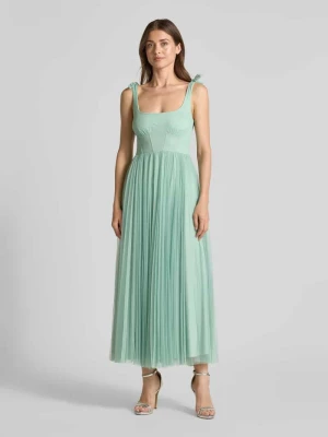 Sukienka midi o kroju regular fit z siateczką Model „Penelope” GUIDO MARIA KRETSCHMER WOMAN