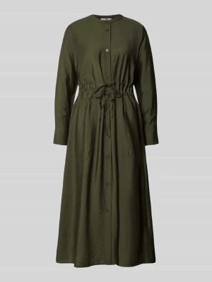 Sukienka midi o kroju relaxed fit z mieszanki wiskozy model ‘Mariela’ GUIDO MARIA KRETSCHMER WOMAN