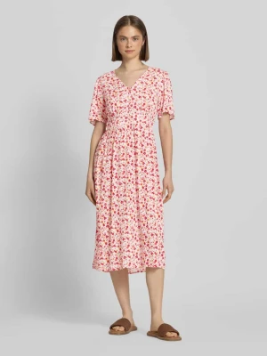 Sukienka midi o linii a z czystej wiskozy model 'TALA' Pieces
