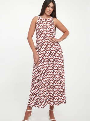 Sukienka midi Paste MAX MARA BEACHWEAR