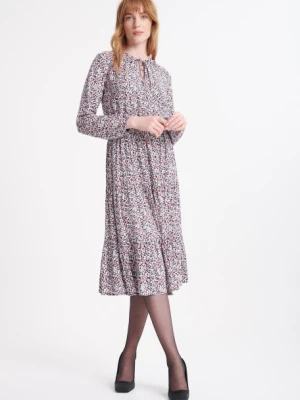 Sukienka midi w drobne kwiaty Greenpoint