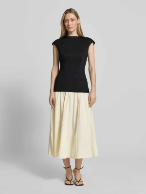 sukienka midi w efekcie 2 w 1 Little Mistress