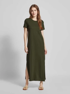Sukienka midi w jednolitym kolorze model ‘celina’ Kaffe