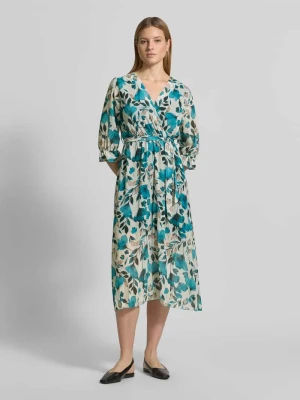 Sukienka midi w kopertowy styl model 'Mo44moo' ZABAIONE