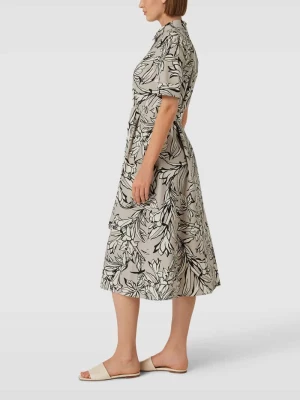 Sukienka midi w kwiatowe wzory Christian Berg Woman Selection