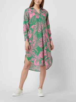 Sukienka midi w kwiatowe wzory Risy & Jerfs