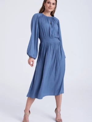 Sukienka midi w niebieskim kolorze Greenpoint