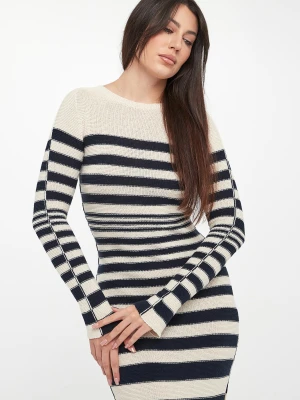 Sukienka midi w paski TWINSET Twinset Milano