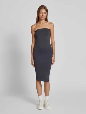Sukienka midi w stylu bandażowym Magic Bodyfashion Antracytowy