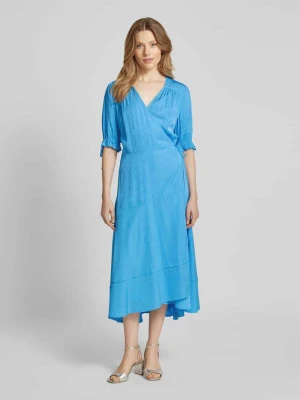 Zdjęcie produktu Sukienka midi w stylu kopertowym Scotch & Soda