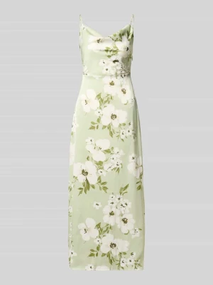 Sukienka midi we wzór na całej powierzchni model 'RAVENNA' Vila