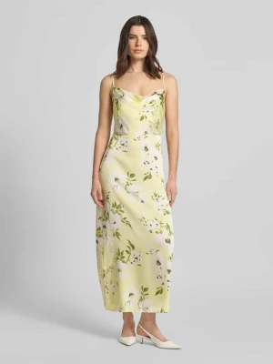 Sukienka midi we wzór na całej powierzchni model 'RAVENNA' Vila