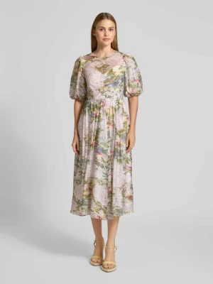 Sukienka midi z bufkami model 'JONORA' Ted Baker