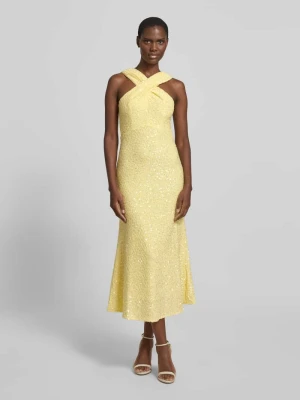 sukienka midi z cekinami Little Mistress