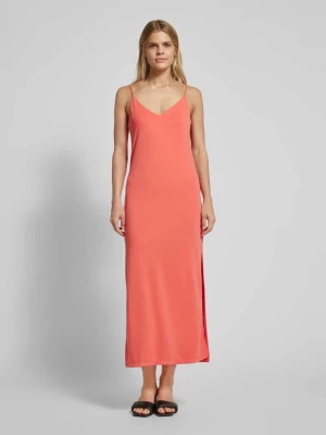 Sukienka midi z cienkimi ramiączkami model ‘Leslee’ MbyM