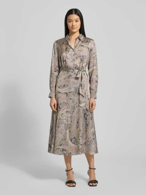 Sukienka midi z dekoltem w serek Betty Barclay