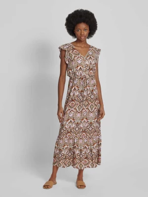 Sukienka midi z dekoltem w serek model ‘Joella’ b.Young