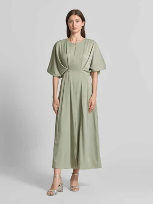 Sukienka midi z dekoltem w serek model 'VIANNA' Copenhagen Muse