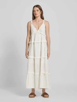 Sukienka midi z efektem stopniowania model ‘ANINA’ YAS