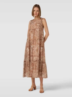 Sukienka midi z efektem stopniowania model ‘FOCE’ Max Mara Studio