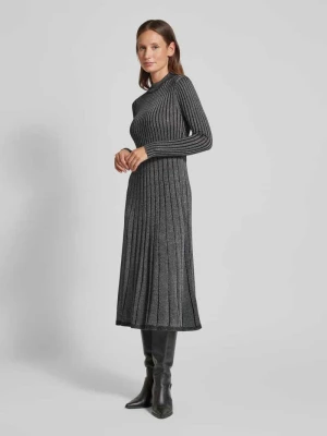 Sukienka midi z efektowną przędzą model ‘VIOLETTA’ Soyaconcept