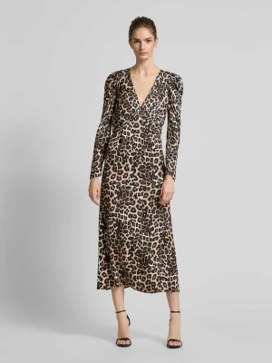 Sukienka midi z falbanami FARM RIO