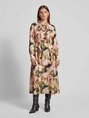 Sukienka midi z kokardą Christian Berg Woman Selection