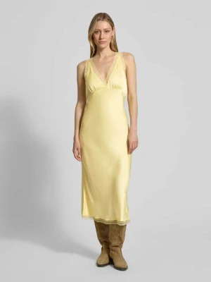 Sukienka midi z koronkowymi wykończeniami model 'Clari' LOLLYS LAUNDRY