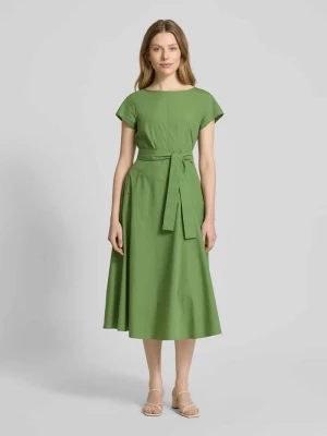 Sukienka midi z krótkim rękawem model ‘MAGMA’ Weekend Max Mara