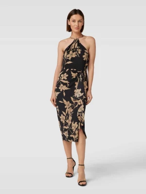 Sukienka midi z kwiatowym wzorem model ‘CALHANIS’ Lauren Ralph Lauren