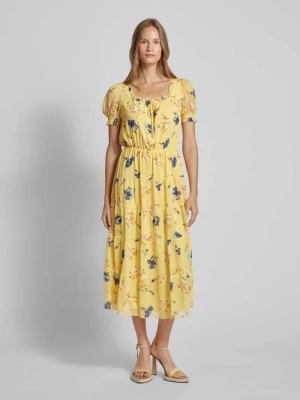 Sukienka midi z kwiatowym wzorem model ‘RASTUNETTE’ Lauren Ralph Lauren