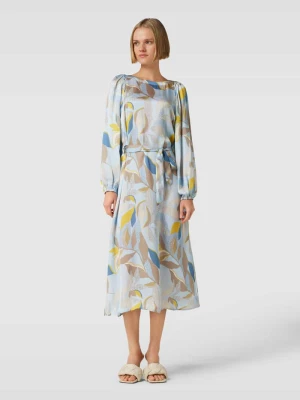 Sukienka midi z kwiatowym wzorem model ‘Rosaleen’ MOS MOSH