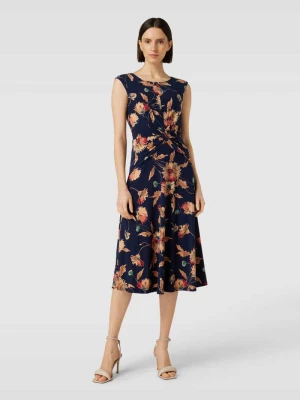 Sukienka midi z kwiatowym wzorem model ‘TESSANNE’ Lauren Ralph Lauren