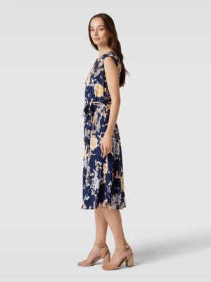 Sukienka midi z kwiatowym wzorem model ‘VILODIE’ Lauren Ralph Lauren