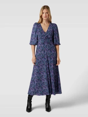 Sukienka midi z kwiatowym wzorem model ‘Welma’ Fabienne Chapot
