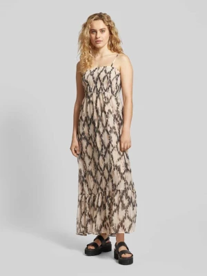 Sukienka midi z marszczonymi detalami model ‘ELENA’ Only