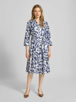 sukienka midi z mieszanka bawełny MORE & MORE