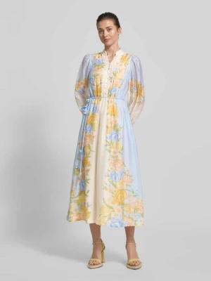 Sukienka midi z mieszanka lyocellu z wiązany pasek Forever New