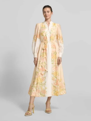 Sukienka midi z mieszanka lyocellu z wiązany pasek Forever New