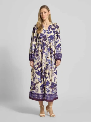 Sukienka midi z mieszanki wiskozy model 'Sarai' LOLLYS LAUNDRY