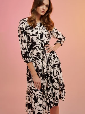 Sukienka midi z nadrukiem w kwiaty Greenpoint