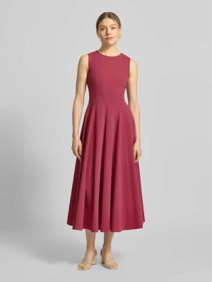 Sukienka midi z okrągłym dekoltem Jake*s Collection