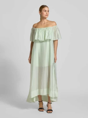 Sukienka midi z paskiem i prostokątnym dekoltem model 'MOLLY' Copenhagen Muse