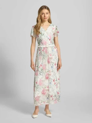 sukienka midi z paskiem model 'Be44lla' ZABAIONE