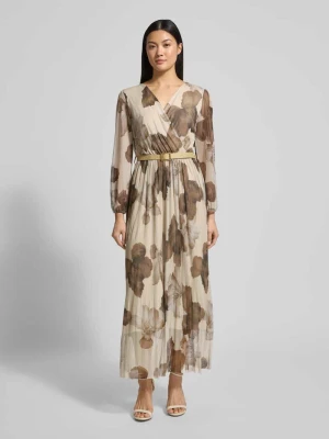 Sukienka midi z paskiem model ‘La44rinaa’ ZABAIONE