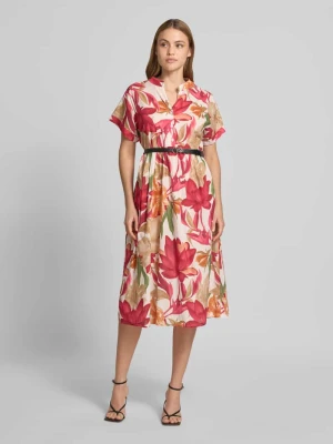 sukienka midi z paskiem model 'Za44ritii' ZABAIONE