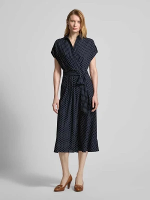 Sukienka midi z paskiem w talii model ‘FRATILLIO’ Lauren Ralph Lauren