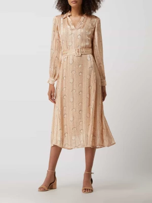 Sukienka midi z paskiem w talii model ‘Luna’ Levete Room