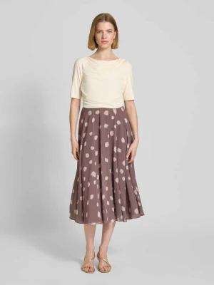 Sukienka midi z plisowanym efektem Christian Berg Cocktail