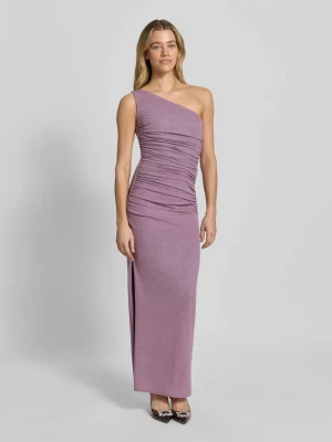 sukienka midi z rozcięciem z boku TROYDEN COLLECTION